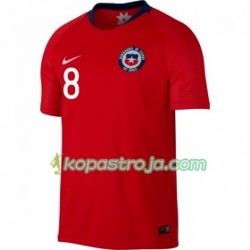 Billiga Fotbollströjor Chile Arturo Vidal 8 Hemma tröja Copa América 2019 Kortärmad